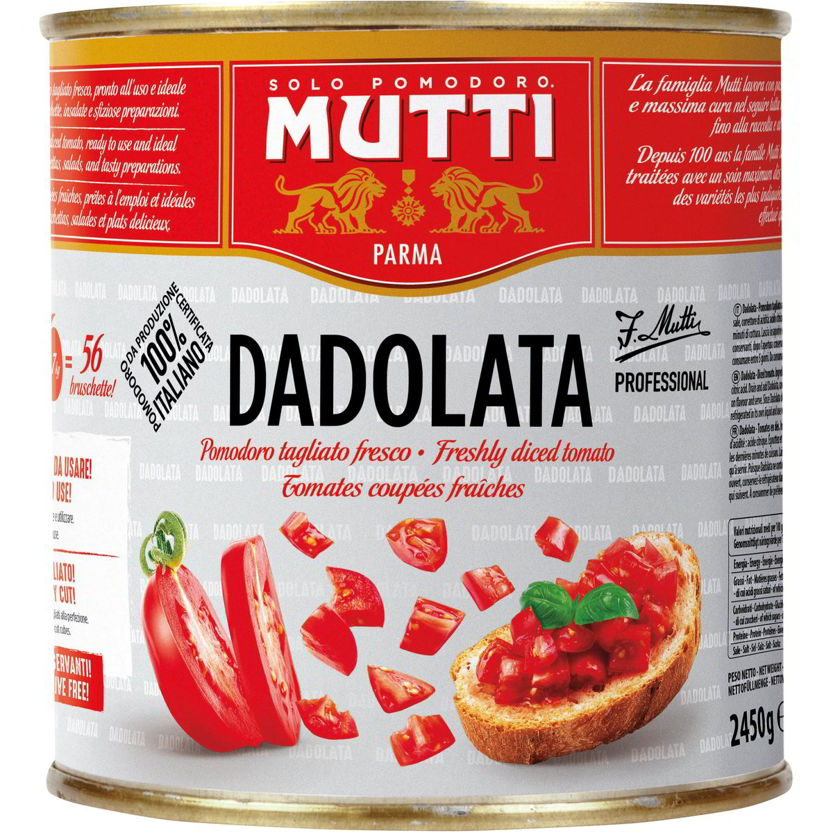 Vendita DADOLATA DI POMODORO E All Ingrosso Polpe Di Pomodoro All