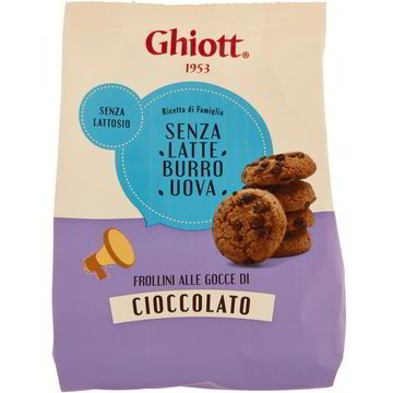 GOCCE DI CIOCCOLATO SENZA LATTOSIO