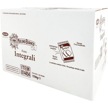 Fette Biscottate Integrali Monoporzione 17g x 100 pz Mulino Bianco