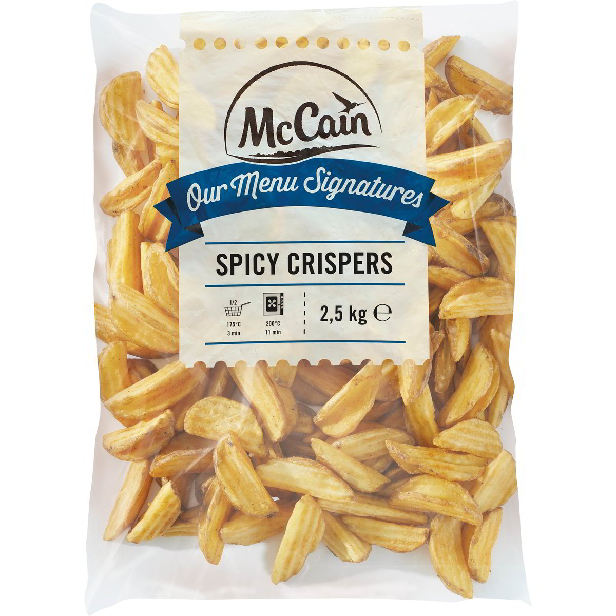 Vendita MCCAIN PATATE SPICY CRISPERS all'ingrosso. Surgelati vegetali ...